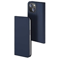 iPhone 15 Dux Ducis Skin Pro Flip Case - Blue