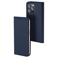 iPhone 15 Pro Dux Ducis Skin Pro Flip Case - Blue
