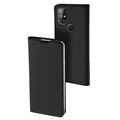 Dux Ducis Skin Pro OnePlus Nord N10 5G Flip Case - Black