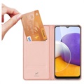 Dux Ducis Skin Pro Samsung Galaxy A22 5G, Galaxy F42 5G Flip Case - Pink