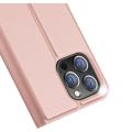 Dux Ducis Skin Pro iPhone 14 Pro Flip Case - Pink