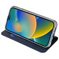 Dux Ducis Skin Pro iPhone 14 Pro Max Flip Case - Blue