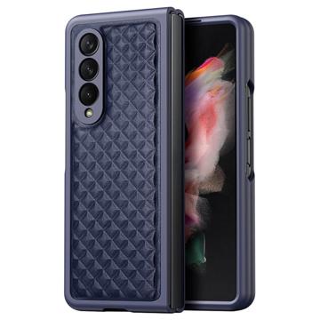 Dux Ducis Venice Samsung Galaxy Z Fold4 5G Leather Coated Case - Blue