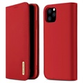 Dux Ducis Wish Series iPhone 11 Pro Max Wallet Leather Case - Red