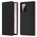 Dux Ducis Wish Samsung Galaxy Note20 Ultra Wallet Leather Case - Black