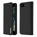 Dux Ducis Wish iPhone 7/8/SE (2020)/SE (2022) Wallet Leather Case - Black