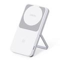 Duzzona W19 15W 3-in-1 Magnetic Wireless Charging Station - MagSafe Compatible - White