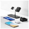 Duzzona W6 3-in-1 Magnetic Wireless Charging Stand - 15W