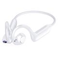 E900 Open-Ear Air Conduction Wireless Headphones with Camera - White