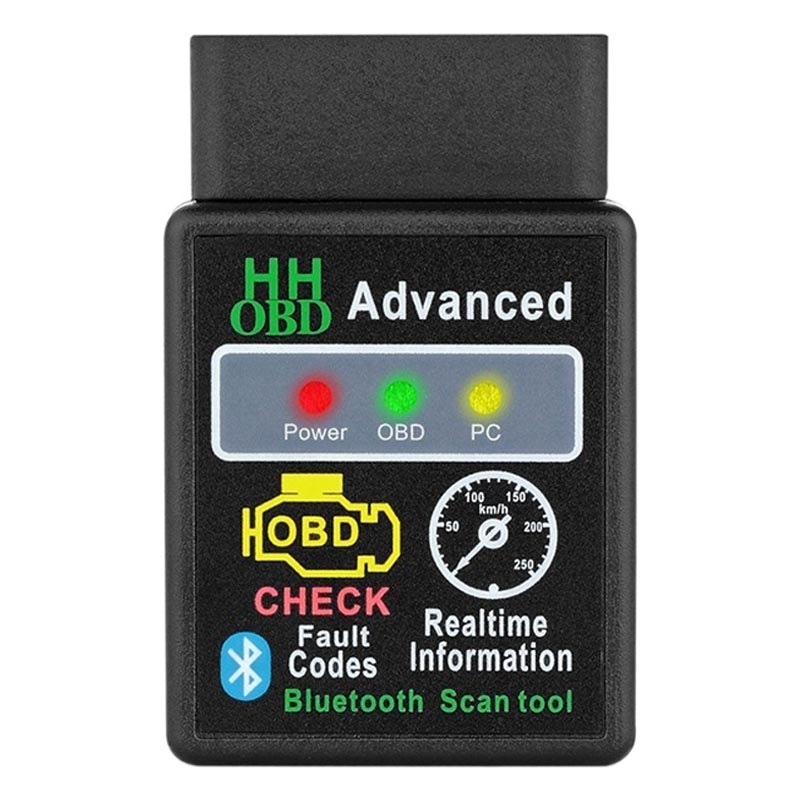 ELM327 V2.1 Bluetooth OBD2 Car Fault Diagnostic Tool - Black