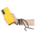 Saii Eco Line Samsung Galaxy S21 5G Case with Strap - Yellow