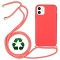 Saii Eco Line iPhone 11 Biodegradable Case with Strap - Red