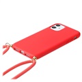Saii Eco Line iPhone 11 Biodegradable Case with Strap - Red