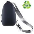 Eco-Friendly Silicone Shoulder Bag with Strap