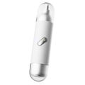 Electric Hair and Nose Trimmer for Men - White
