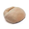 Soft Plush Foot Warmer / Heating Pad - Camel