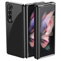 Electroplated Frame Samsung Galaxy Z Fold3 5G Case - Black