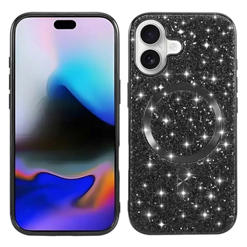 iPhone 17 Electroplated Glitter Case - MagSafe Compatible