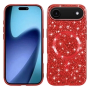 iPhone Air Electroplated Glitter Case - MagSafe Compatible - Red