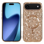 iPhone Air Electroplated Glitter Case - MagSafe Compatible - Rose Gold