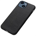 Elegant iPhone 14 Max Leather Case - Black