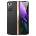 Elegant Samsung Galaxy Z Fold2 5G Leather Case - Black