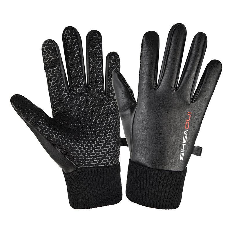 Elegant Waterproof Touchscreen Gloves Black