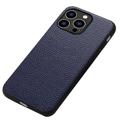 Elegant iPhone 14 Pro Leather Case - Blue