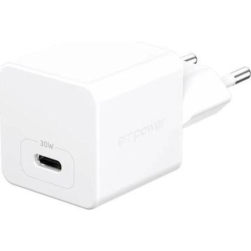 Empower by PanzerGlass Turbo USB-C Charger 30W - White