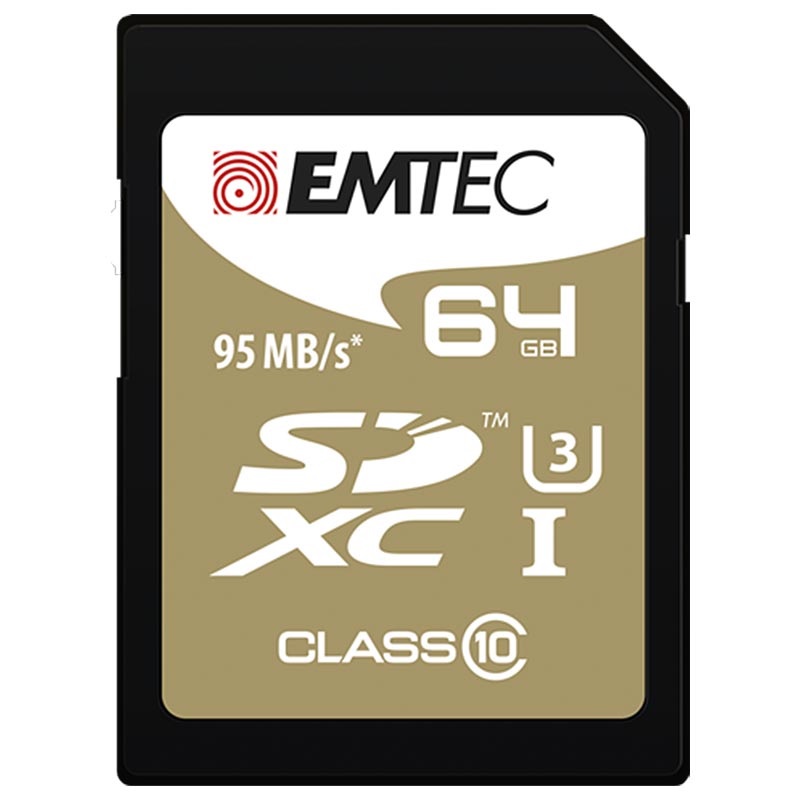 Emtec Speedin Pro Uhs I U3 Sd Card Ecmsd64gxc10sp 64gb