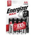Energizer Max LR6/AA Alkaline Batteries - 4 Pcs.
