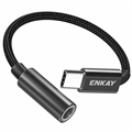 Acefast C1-07 USB-C / 3.5mm AUX Audio Adapter - Dark Grey