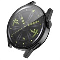 Enkay Huawei Watch GT 3 Case with Tempered Glass - 46mm - Black
