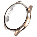 Enkay Huawei Watch GT 3 Case with Tempered Glass - 46mm - Rose Gold