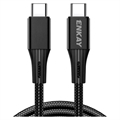 Joyroom S-CC100A20 Braided USB-C Cable - 100W, 2m - Black