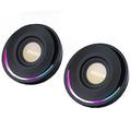 Erazer A500 2.0 RGB Desktop Gaming Speakers - 10W - Black