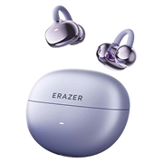 Erazer EX02 Clip-On Open-Ear Wireless Earphones - IPX5 - Purple
