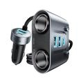 Essager 150W High Power Car Charger / Cigarette Lighter Splitter