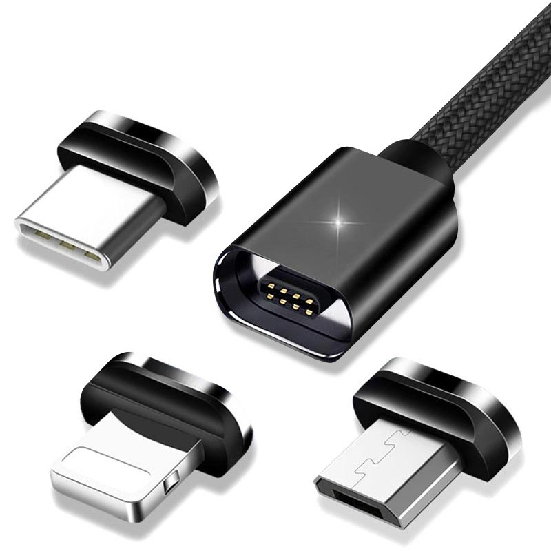 CÂBLE USB/MICRO USB/USB-C 1M