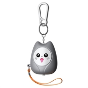 Essager H7 Personal Keychain Safety Alarm - 130dB - Grey