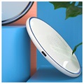 Essager Mirror Series Fast Qi Wireless Charging Pad - 15W - White