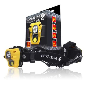 EverActive HL-250 Cobra Motion Sensor LED Headlamp - 200 Lumens