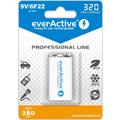 EverActive Professional Line EVHRL22-320 Rechargeable 9V Battery 320mAh