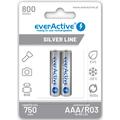 EverActive Silver Line EVHRL03-800 Rechargeable AAA Batteries 800mAh