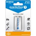 EverActive Silver Line EVHRL22-250 Rechargeable 9V Battery 250mAh