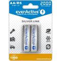 EverActive Silver Line EVHRL6-2000 Rechargeable AA Batteries 2000mAh