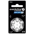 EverActive Ultrasonic Implant HD 675/PR44 Hearing Aid Batteries - 6 Pcs.
