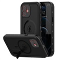 Extreme IP68 iPhone 12 Mini Magnetic Waterproof Case - Black