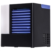 F10 TJ-101 Desktop Mini Air Conditioner with Night Light - Black