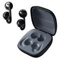 F22 Ear Clip OWS Wireless Headphones with ENC Noise-Reduction and Bluetooth 6.0 - Black